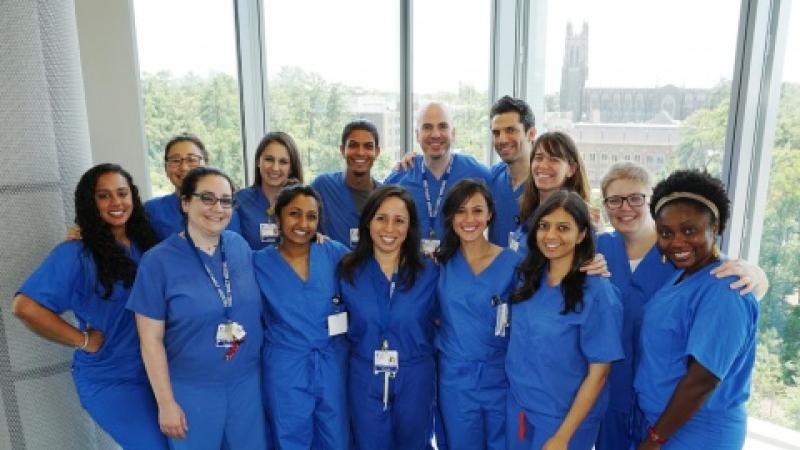 group of residents in 2016-2017