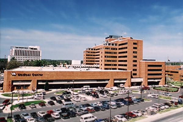 exterior of durham VA hospital