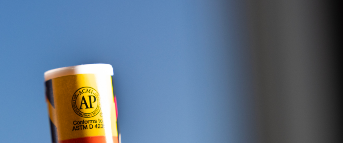 ACMI stamp on product